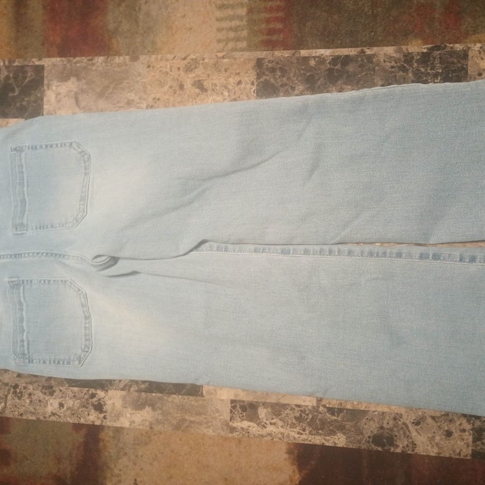 Blue Spice Light Wash Flare Jeans - Picture 3 of 3